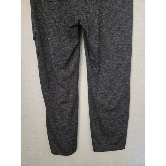 Kuhl Mova Cargo Pants 12 Heathered Gray Drawstring Pockets Stretch Pull-on Comfy - Picture 9 of 10